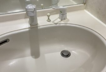 洗面台水栓金具交換工事/リフォーム/筑紫野