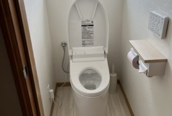トイレ交換＆トイレ内装工事/太宰府/リフォーム