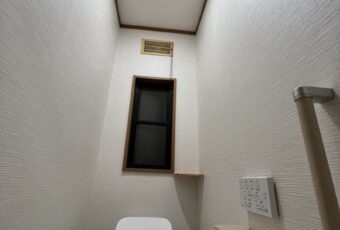 トイレ交換工事＆トイレ室内装工事/筑紫野/リフォーム