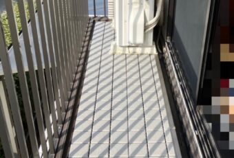 ベランダタイル張替工事/リフォーム/筑紫野