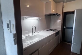 タカラスタンダードのキッチンは、高品位ホーロー製です。<br />
高品位ホーローとは、丈夫な鉄にガラス質を焼き付けて作られる素材です。<br />
表面のガラス層は汚れや湿気を寄せ付けず、ニオイも付きにくいのが特長です。<br />
シックハウス症候群の原因となるホルムアルデヒドの発散がありませんので、身体にも優しい安心素材です。<br />
キャビネットの外も内も、汚れが染み込まず　お手入れ簡単です。<br />
表面がガラス素材なので、ゴシゴシ擦っても傷つかず腐食しません。<br />
<br />
