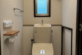 トイレ交換＋トイレ内装パック/太宰府/リフォーム