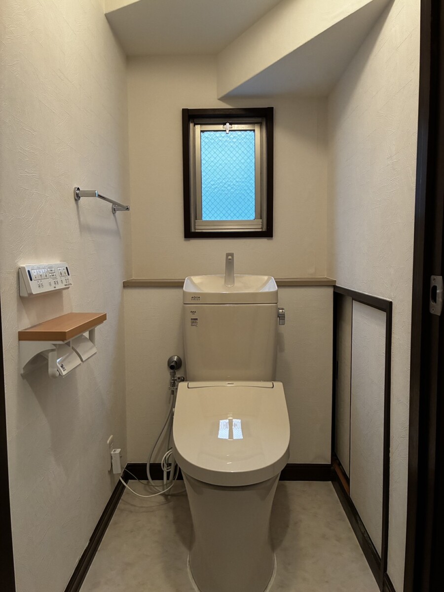 トイレ交換＋トイレ内装パック/太宰府/リフォーム