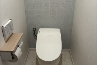 トイレ交換＋トイレ内装工事/リフォーム/筑紫野